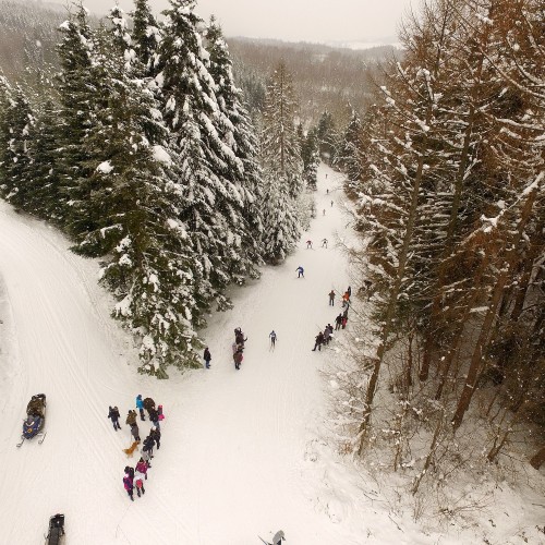 XXXI Bieszczadzki Bieg Lotników- dzień II (dron)